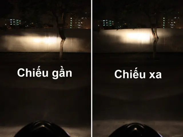 Đèn Chiếu Gần Xe Máy