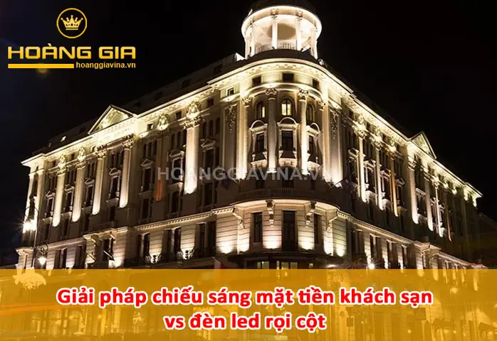Đèn Chiếu Sáng Mặt Tiền