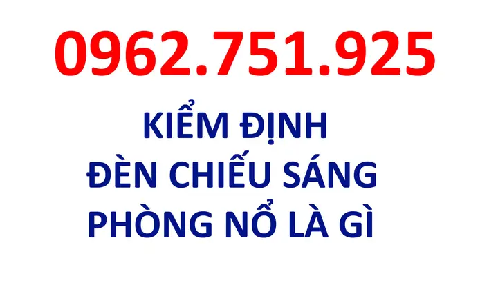 Đèn Chiếu Sáng Phòng Nổ