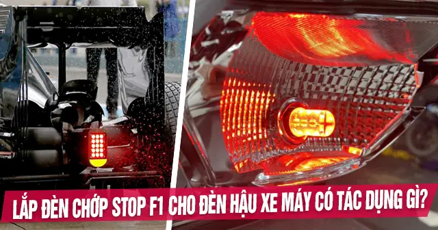 Đèn Chớp Đuôi Xe Máy
