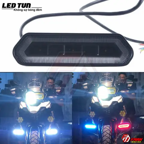 Đèn Chớp Police Xanh Đỏ