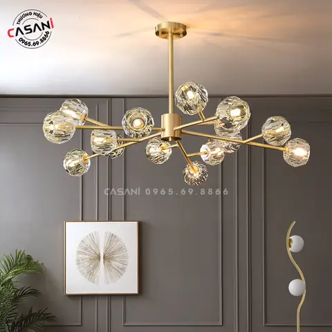 Đèn Chùm Thả Hiện Đại
