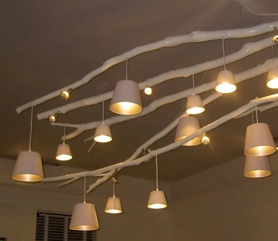 Đèn Chùm Tự Chế Đẹp
