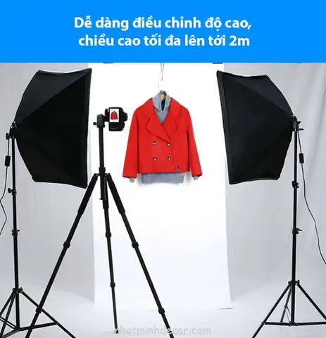 Đèn Chụp Ảnh Sản Phẩm Quần Áo
