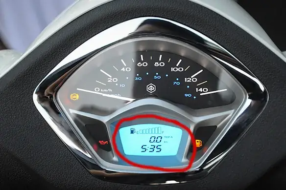 Đèn Code Xe Vespa Sáng Liên Tục