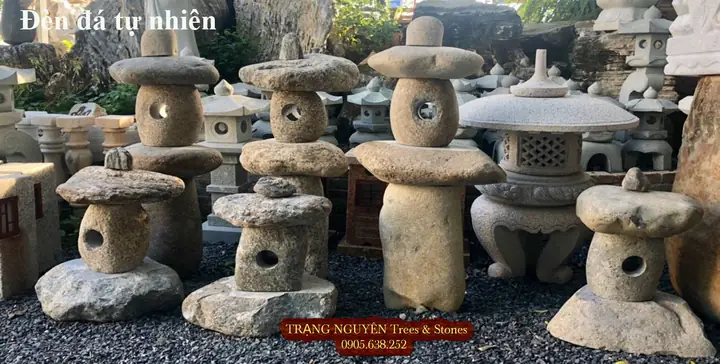Đèn Đá Trang Trí Sân Vườn