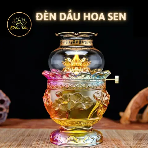 Đèn Dầu Bàn Thờ Phật