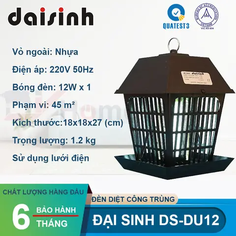 Đèn Diệt Côn Trùng Ds Du12