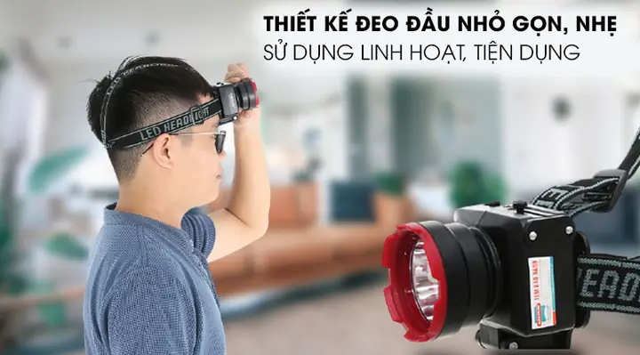 Đèn Đội Đầu Soi Ếch