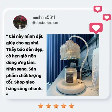 Đèn Đốt Nến Tiếng Anh