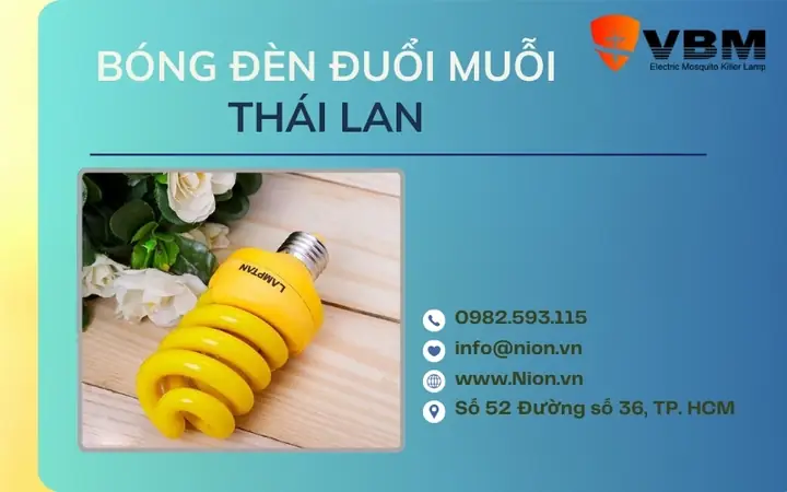 Đèn Đuổi Muỗi Thái Lan