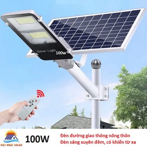 Đèn Đường Năng Lượng Mặt Trời 100w