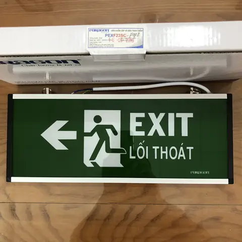 Đèn Exit 2 Mặt Paragon
