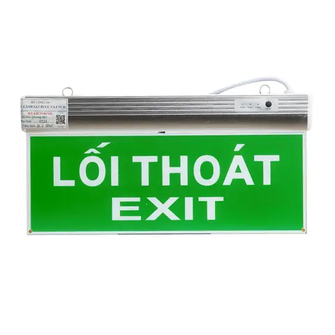Đèn Exit 2 Mặt Rạng Đông