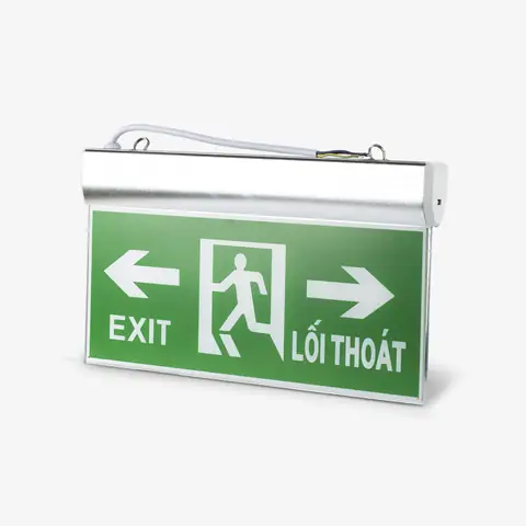 Đèn Exit 2 Mặt Rạng Đông
