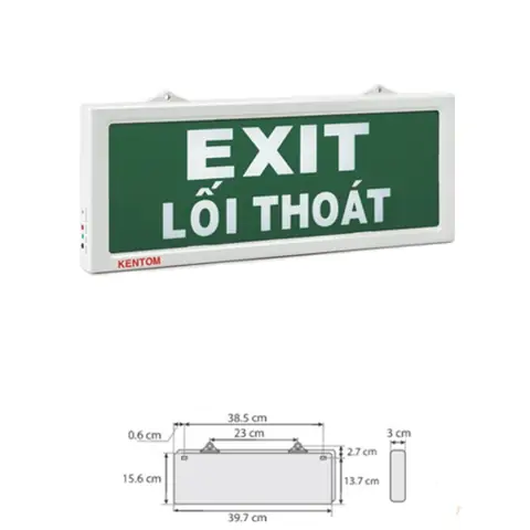 Đèn Exit Kentom Kt 620