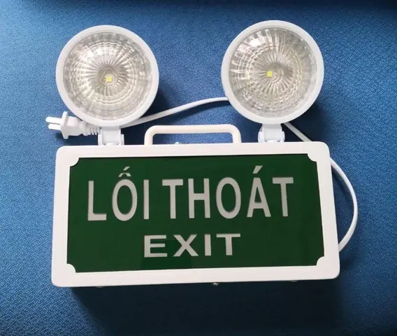 Đèn Exit Kết Hợp Sự Cố
