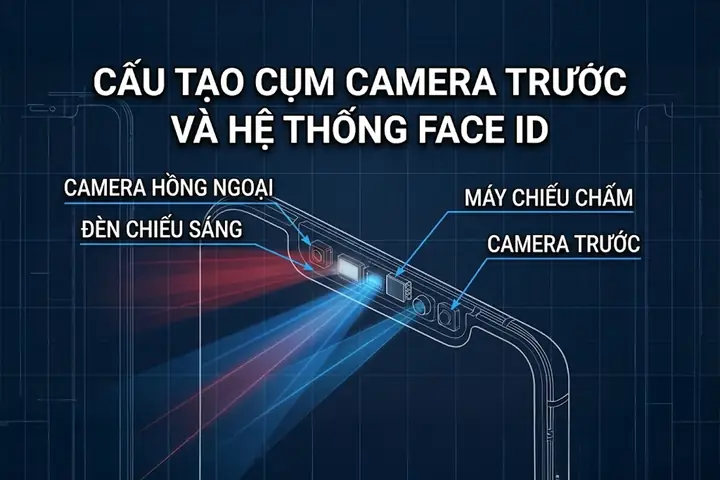 Đèn Face Id Không Sáng
