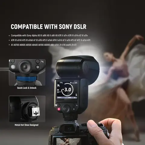 Đèn Flash Cho Sony A7iii