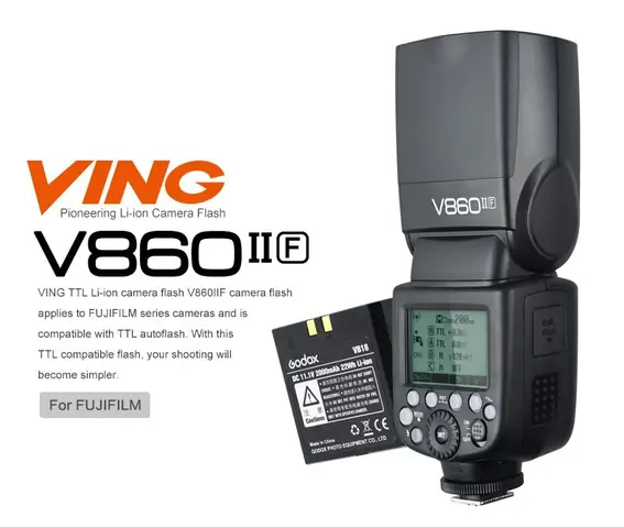 Đèn Flash Godox V860ii Cho Canon