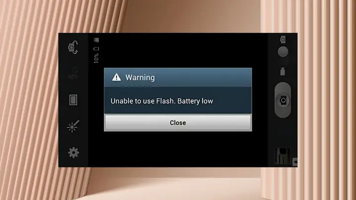 Đèn Flash Máy Ảnh Không Sáng