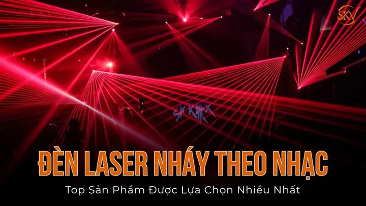Đèn Laser Nháy Theo Nhạc