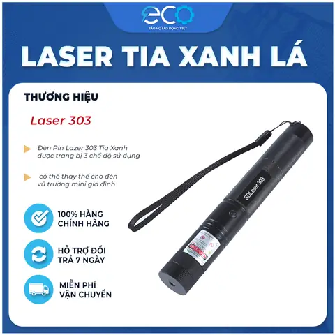 Đèn Laser Tia Xanh Siêu Mạnh
