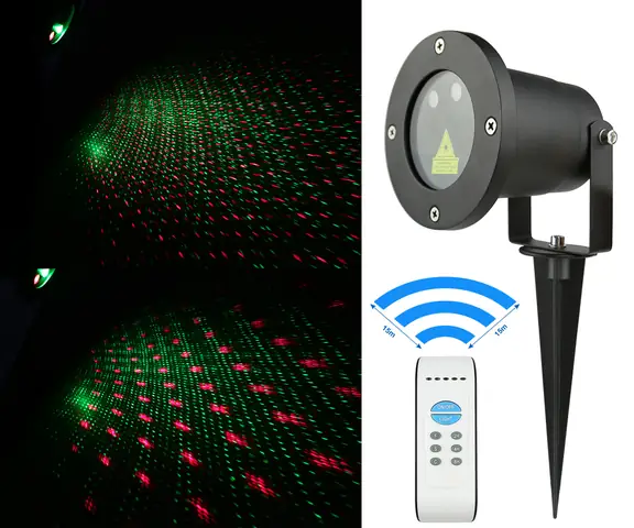 Đèn Laser Trang Trí Ngoài Trời