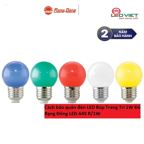 Đèn Led 1w Rạng Đông