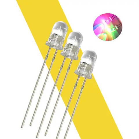 Đèn Led 7 Màu 2 Chân