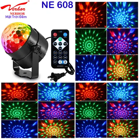 Đèn Led 7 Màu Mini