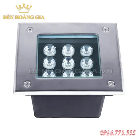 Đèn Led Âm Đất 9w Đèn Led Âm Đất 9w