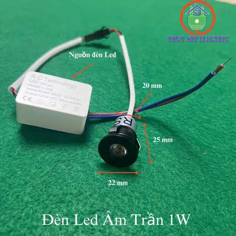 Đèn Led Âm Trần 1w Đèn Led Âm Trần 1w