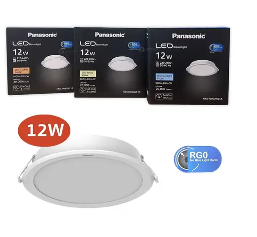 Đèn Led Âm Trần 3 Màu Panasonic