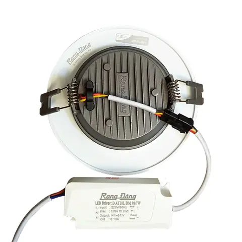 Đèn Led Âm Trần 3 Màu Rạng Đông 9w