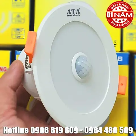 Đèn Led Âm Trần Cảm Ứng