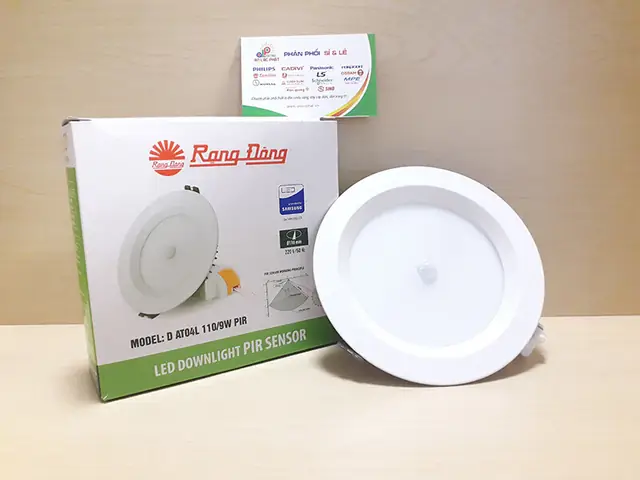 Đèn Led Âm Trần Cảm Ứng Rạng Đông Đèn Led Âm Trần Cảm Ứng Rạng Đông