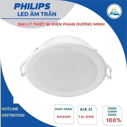 Đèn Led Âm Trần Lỗ Khoét 90