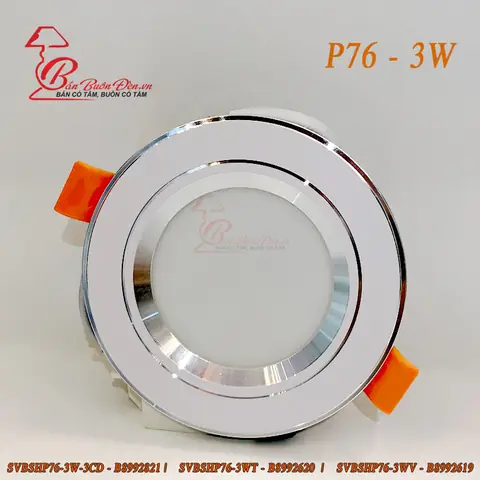 Đèn Led Âm Trần Phi 76