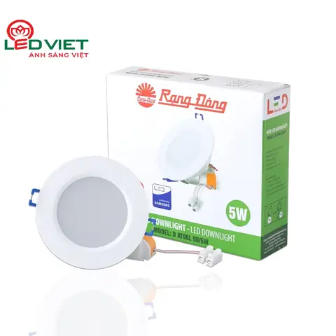 Đèn Led Âm Trần Rạng Đông 5w