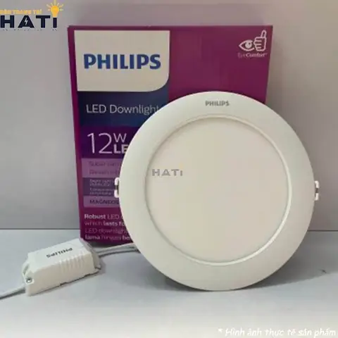 Đèn Led Âm Trần Siêu Mỏng Philips