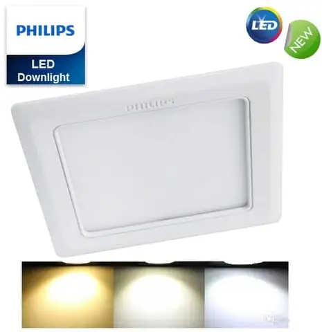 Đèn Led Âm Trần Vuông Philips Đèn Led Âm Trần Vuông Philips