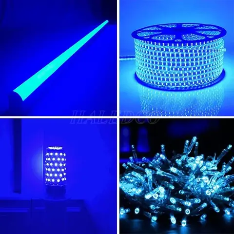 Đèn Led Ánh Sáng Xanh