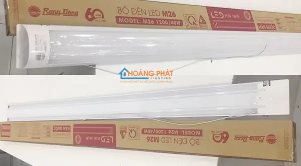 Đèn Led Bán Nguyệt 1m2 40w Rạng Đông