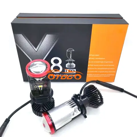 Đèn Led Bi Cầu Mini Chân H4