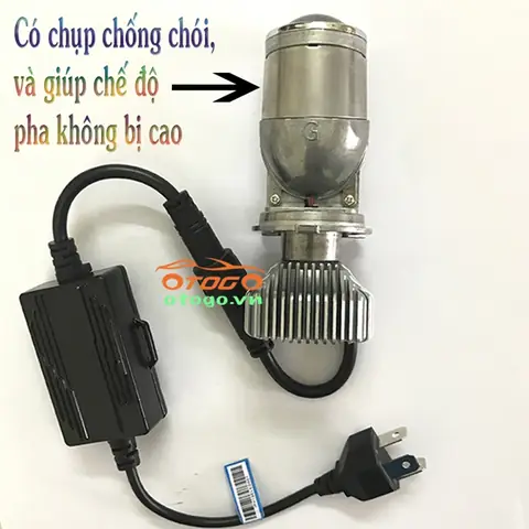 Đèn Led Bi Cầu Mini Chân H4