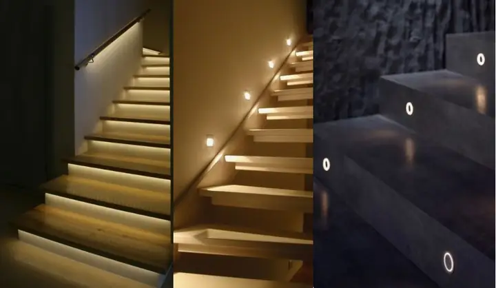 Đèn Led Cảm Ứng Bước Đi Bậc Cầu Thang