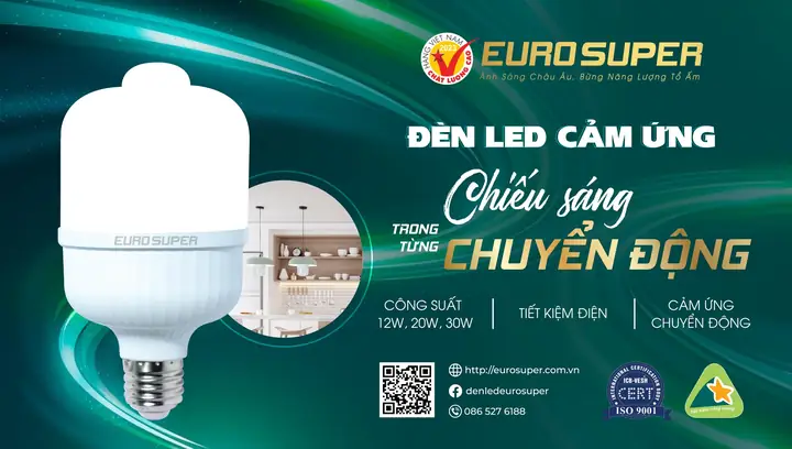 Đèn Led Cảm Ứng Hiện Diện