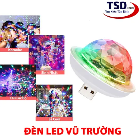 Đèn Led Cảm Ứng Nhạc