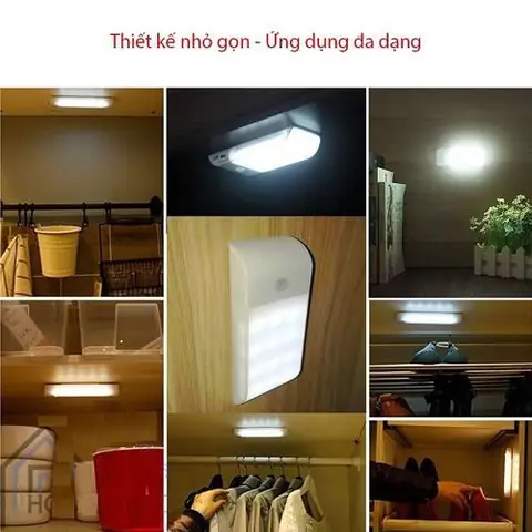 Đèn Led Cảm Ứng Tủ Quần Áo
